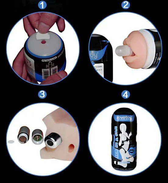 мастурбатор lovetoy sex in a can vibra mouth tunnel, с вибропулей в Сочи