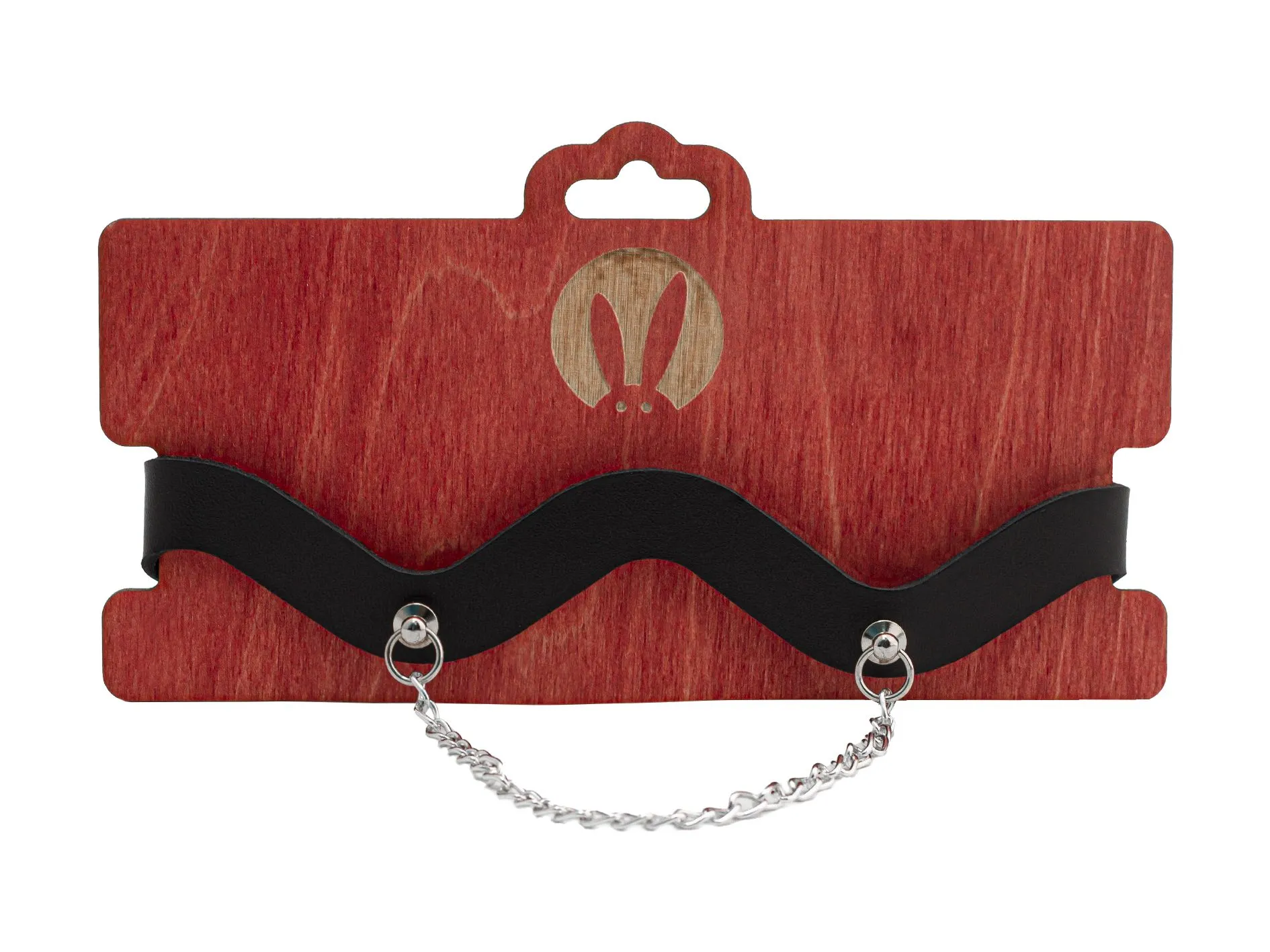 Чокер-волной с цепочкой PinkRabbit