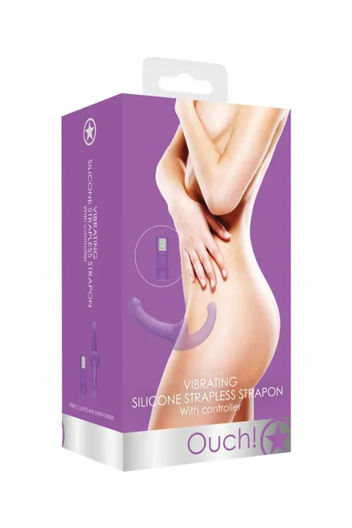 безремневой страпон с вибрацией и пультом управления vibrating silicone strapless strapon в Сочи