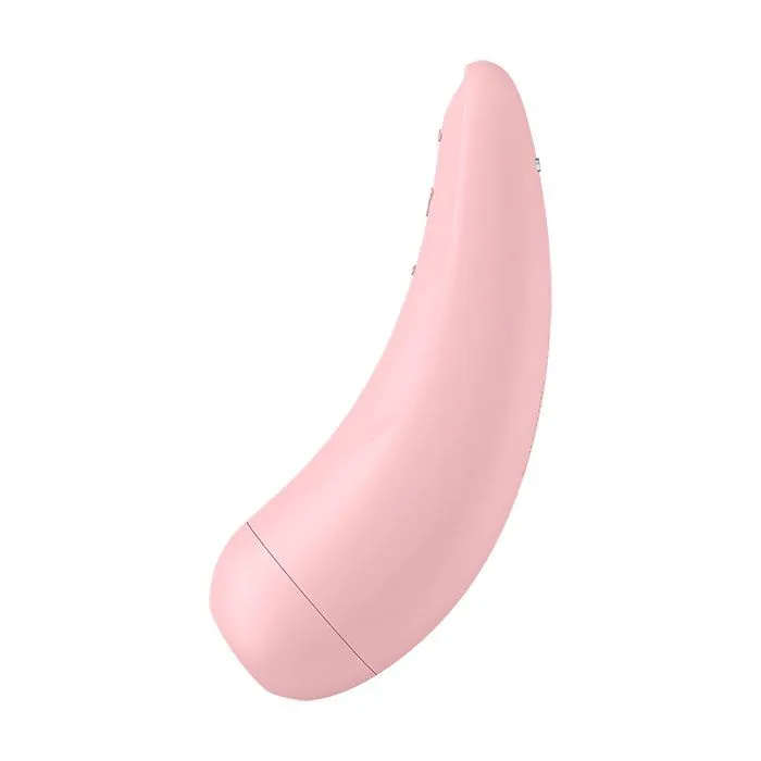 вакуум-волновой бесконтактный стимулятор клитора satisfyer curvy 2+, светло-розовый в Сочи