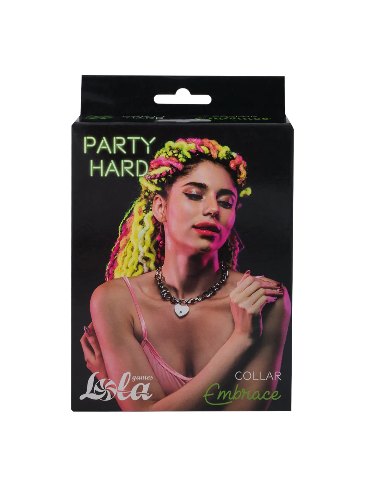ошейник party hard embrace silver 1093-01lola в Сочи