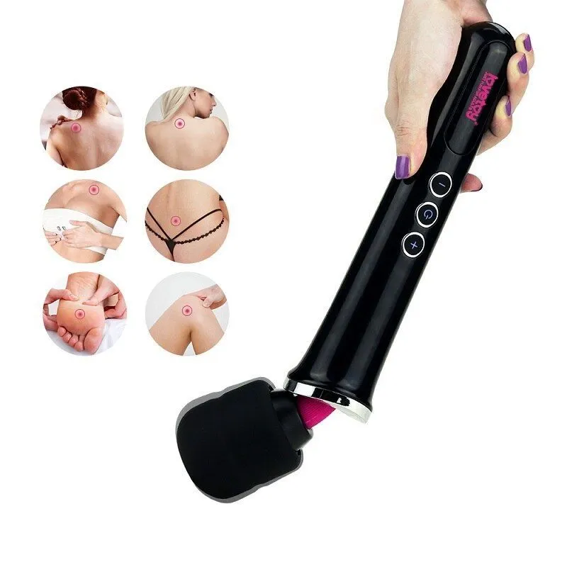 массажер lovetoy training master ultra powerful rechargeable body wand, черный в Сочи