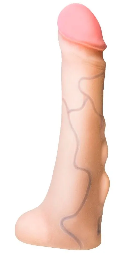 Насадка на страпон Lovetoy Real Standard 5.8, телесная