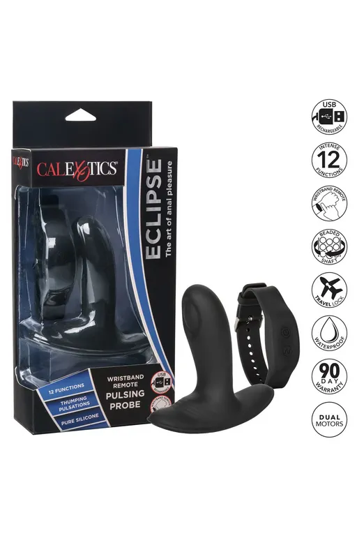 анальный стимулятор pulsing probe с функией "пульсирующее воздействие" и управлением с браслета в Сочи