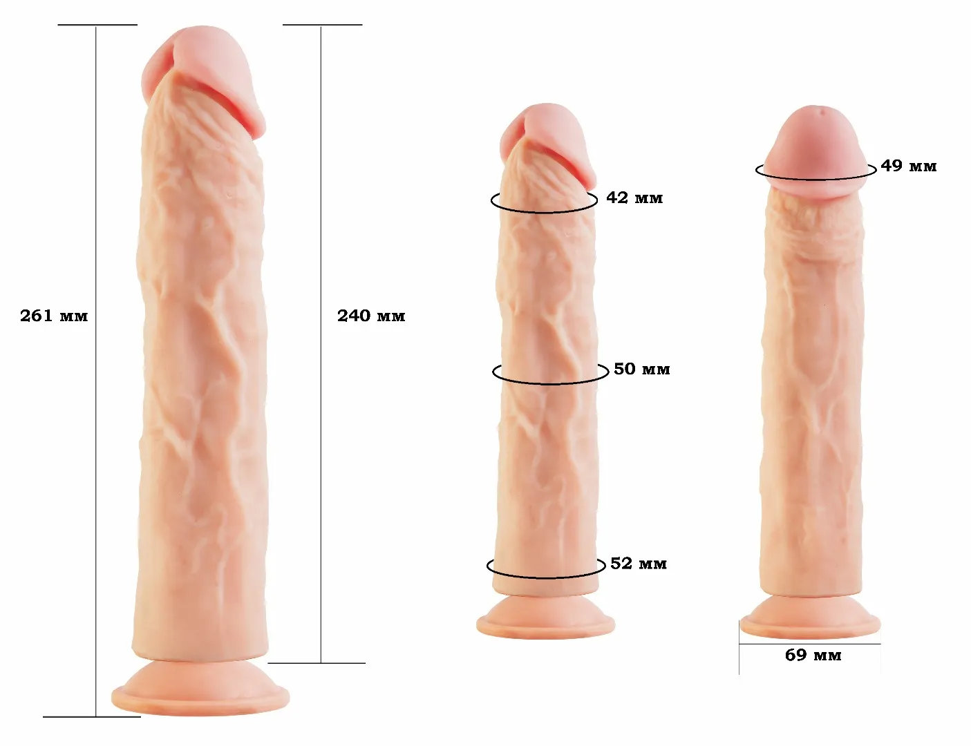 фаллоимитатор на присоске биоклон 813400ru в Сочи