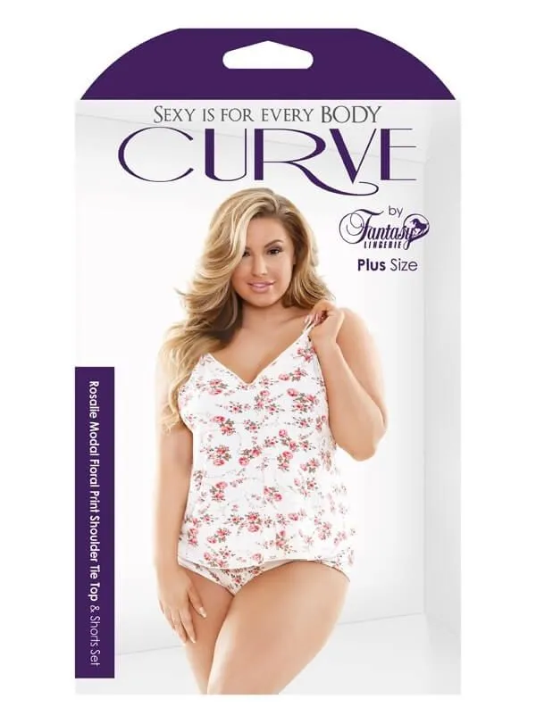 Эротическое комплект белья fantasy lingerie rosalie top set, белый в Сочи