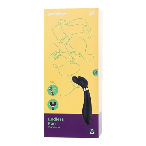 вибромассажер для пары satisfyer endless fun black 001029sa в Сочи