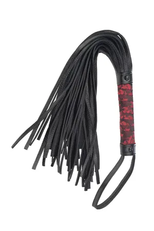 многохвостая гладкая плеть (флогер) scandal flogger в Сочи