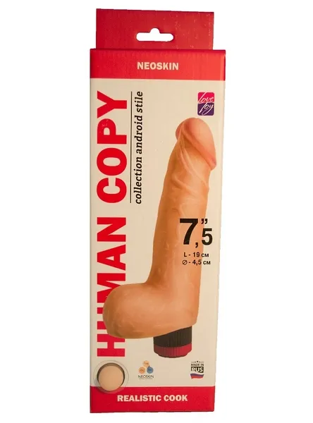 вибромассажёр human copy 7"5  603503ru в Сочи