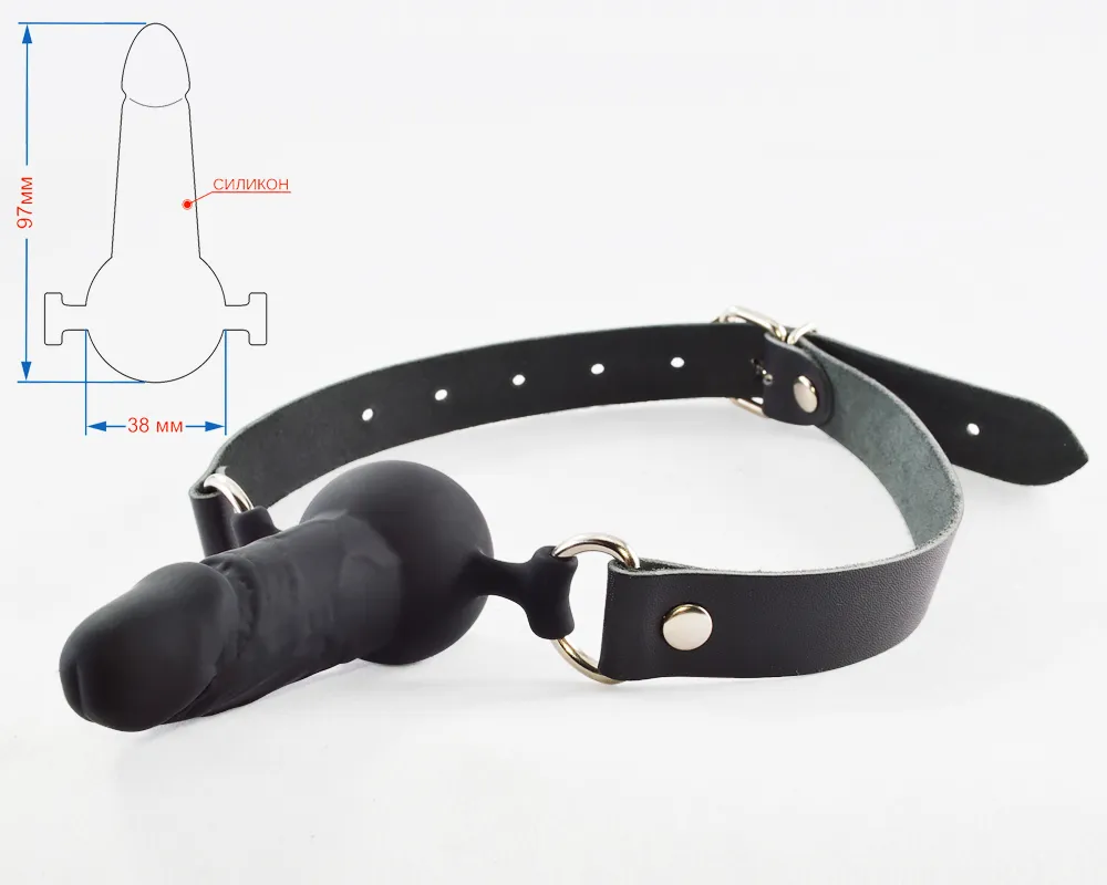 кляп-шар с фаллосом 3149-1 в Сочи