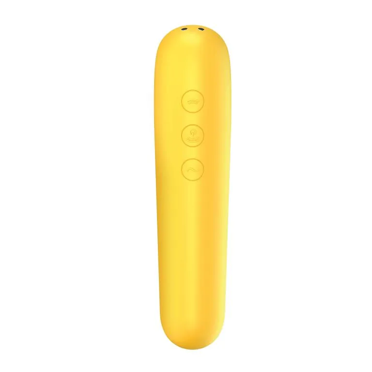 вакуумно-волновой стимулятор dual love желтый в Сочи