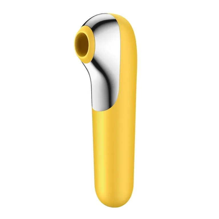 вакуумно-волновой стимулятор dual love желтый в Сочи