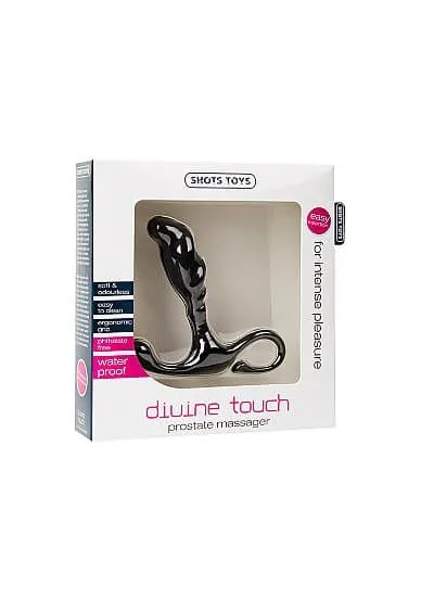 стимулятор простаты shots media divine touch, черный в Сочи