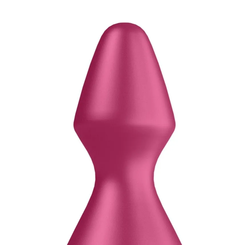 пробка анальная с вибрацией satisfyer lolli plug 1, красная в Сочи