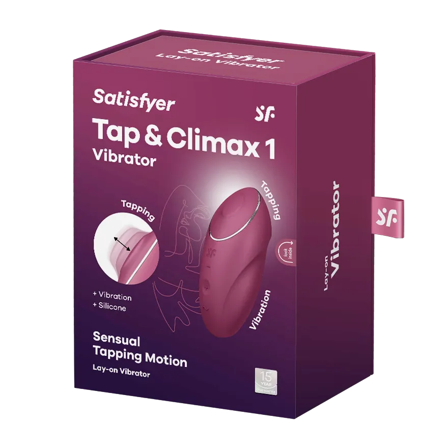 пульсирующий массажер satisfyer tap&climax 1 red 046006sa в Сочи