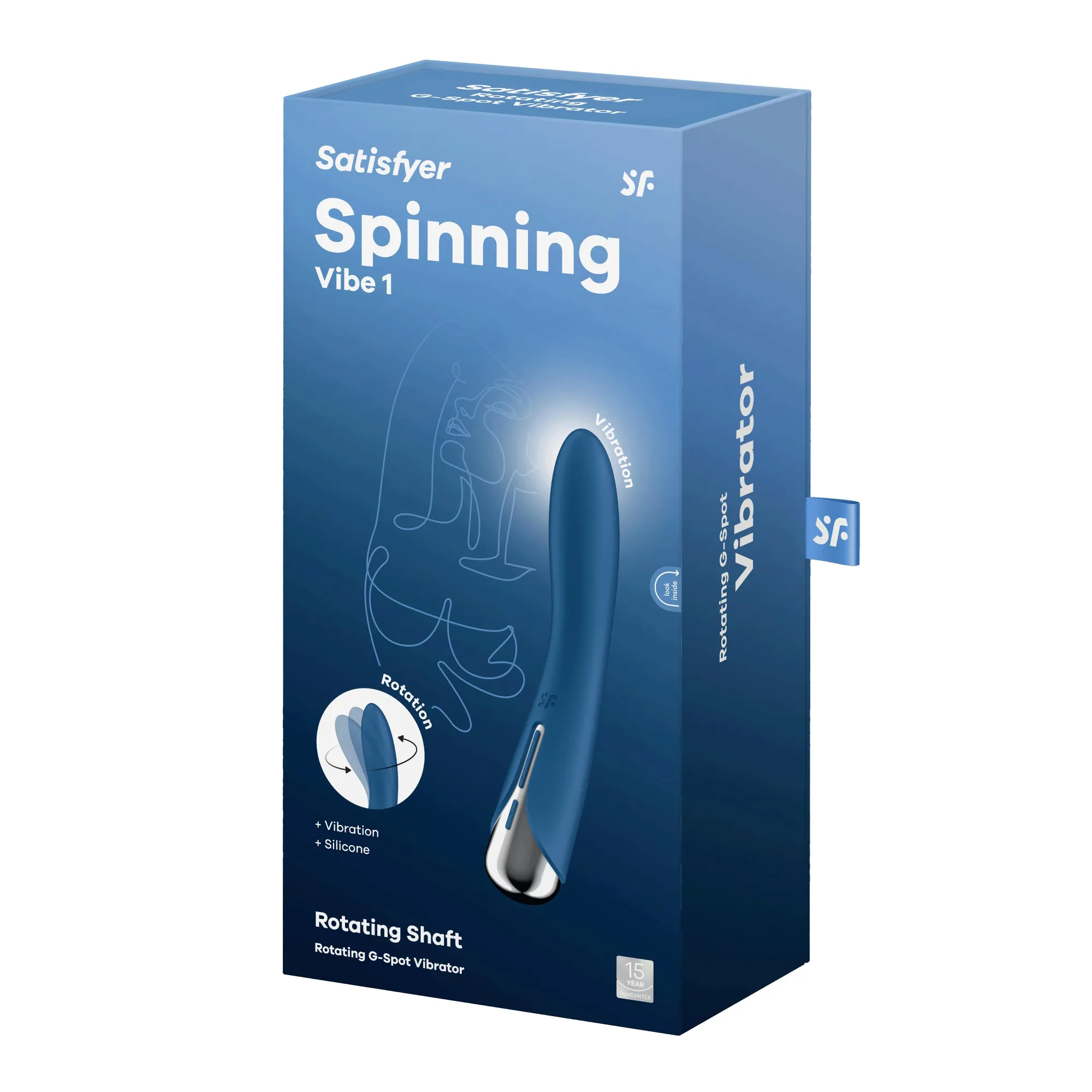 Вибромассажер Spinning Vibe 1 (blue)