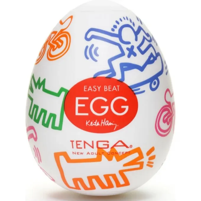 мастурбатор яйцо tenga street keith haring egg, одноразовый в Сочи