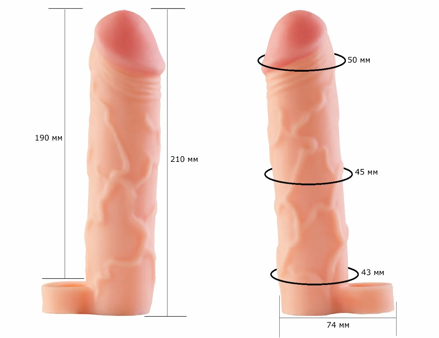 фаллоудлинитель с кольцом cock next 692403ru в Сочи