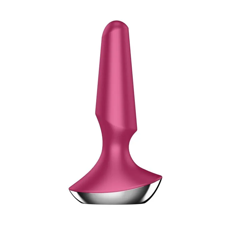 анальная пробка с вибрацией satisfyer plug ilicious 2 (малиновый) в Сочи