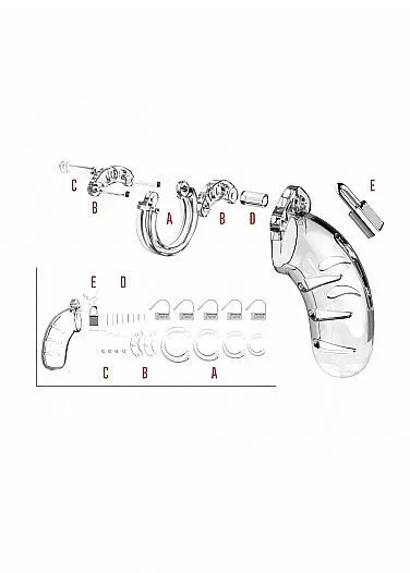 пояс верности мужской, прозрачный в Сочи