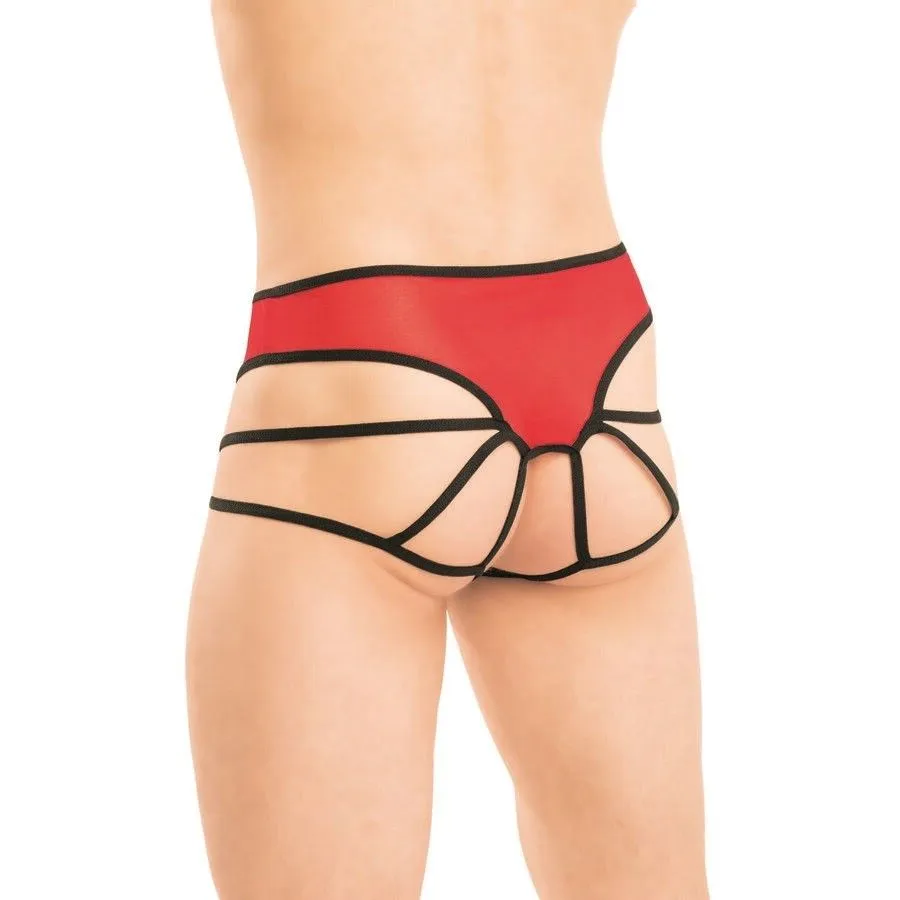 Эротическое трусы мужские flirton, красные в Сочи