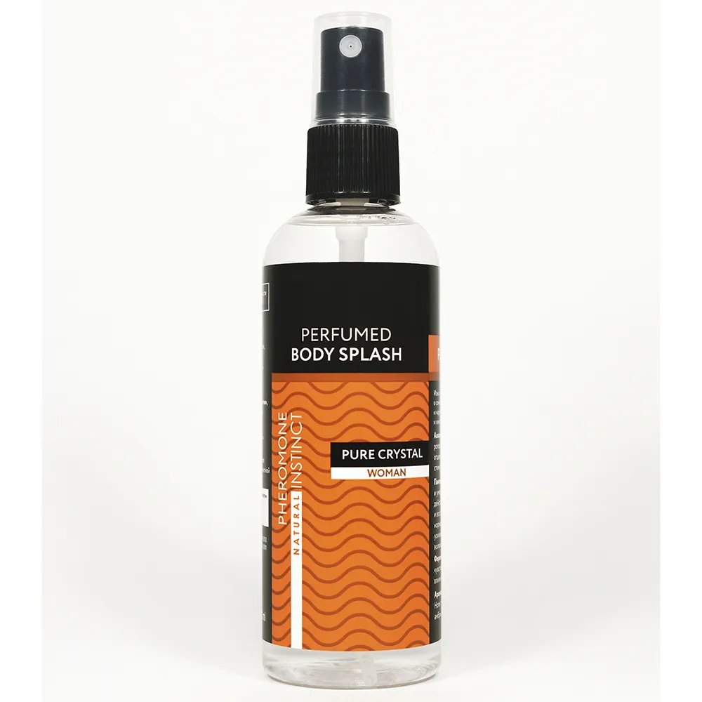 парфюмированный спрей для тела natural instinct  с феромонами женский pure crystal, 100 мл 31073 в Сочи