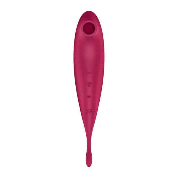 вакуумный массажер satisfyer twirling pro+ dark red 043906sa в Сочи