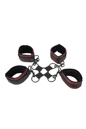 крестообразные наручники (оковы, фиксаторы) для рук и ног scandal hog tie в Сочи