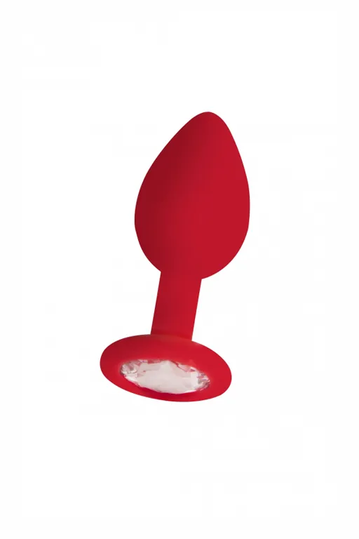 анальная пробка с кристаллом diamond butt plug (medium) в Сочи