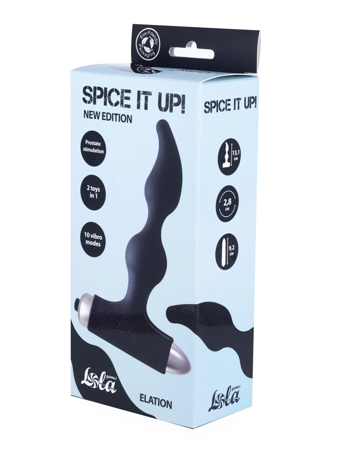 анальная пробка с вибрацией spice it up new edition elation black 8018-01lola в Сочи