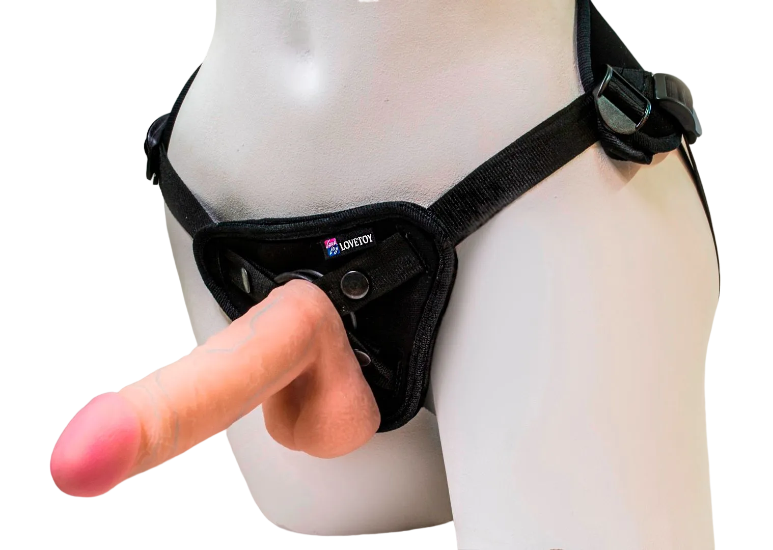 комплект lovetoy uni strap 6 harness best of all, 2 насадки в Сочи