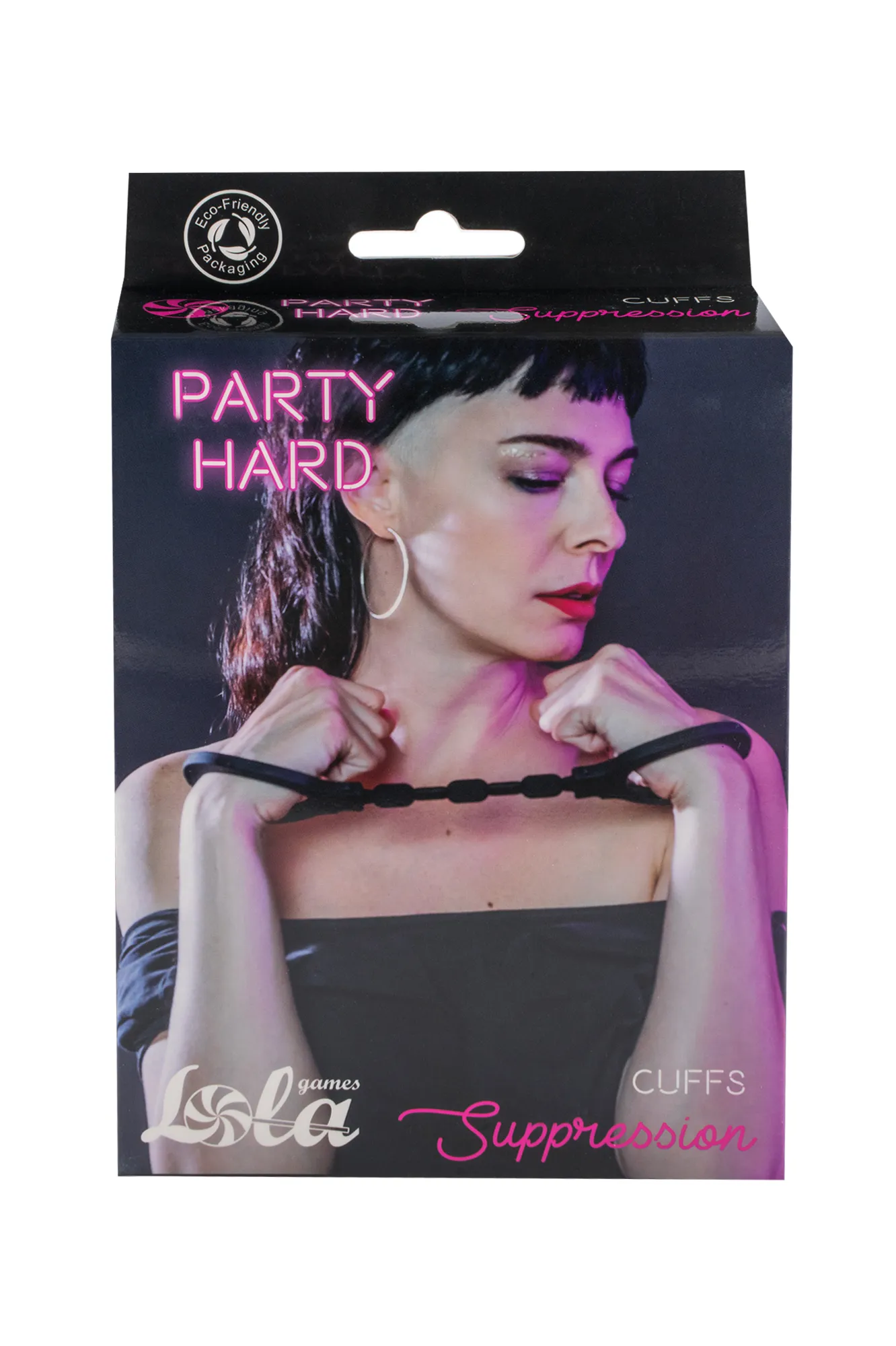 силиконовые наручники party hard suppression balck 1167-01lola в Сочи