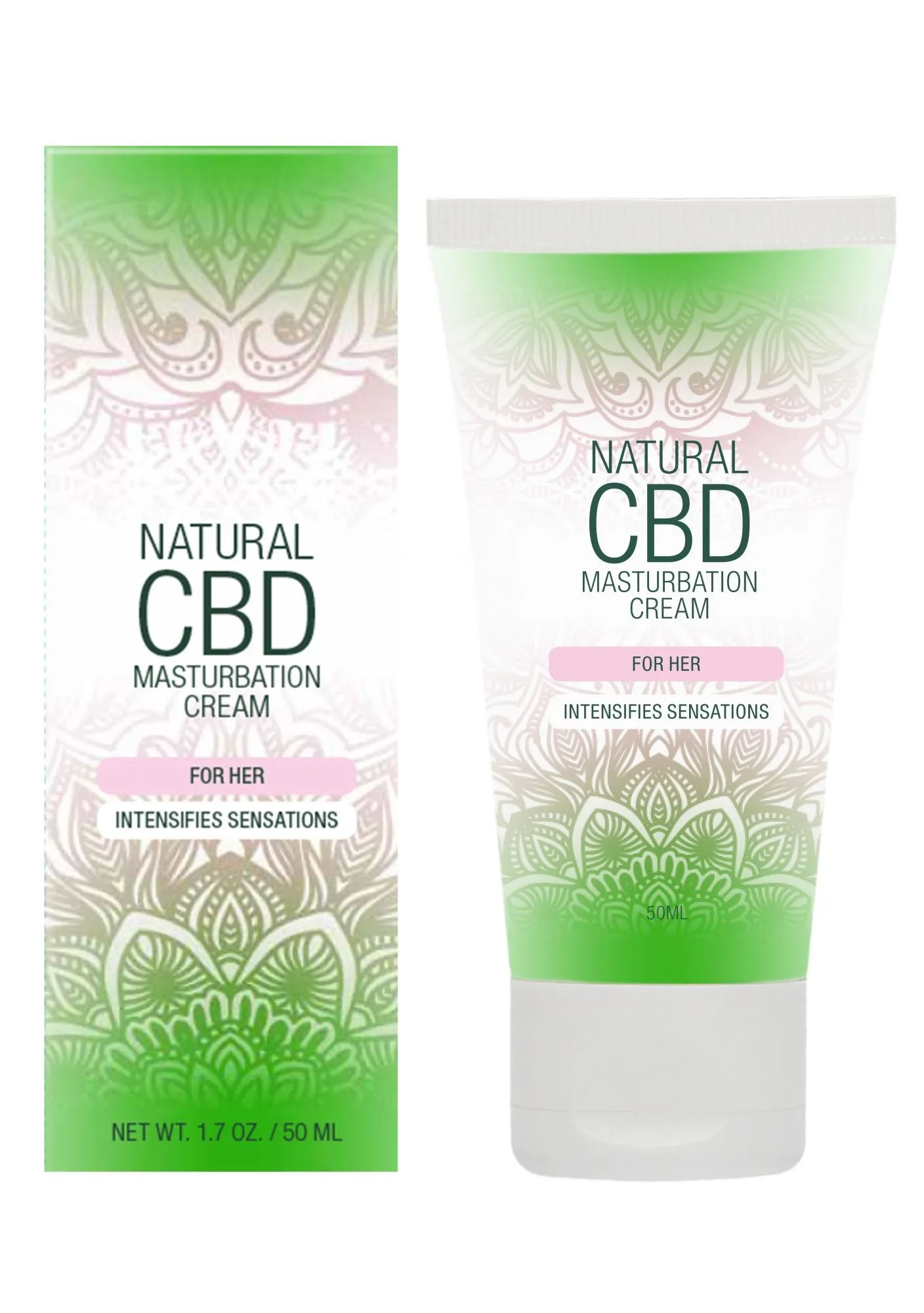Крем для мастурбации для Неё Natural CBD, 50 мл