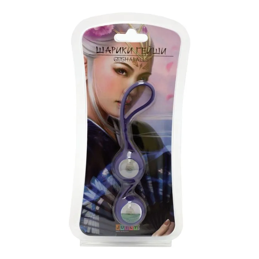 вагинальные шарики pinkrabbit toyz, 19мм, фиолетовые в Сочи