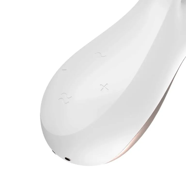 вибромассажер satisfyer mono flexс возможностью управления через приложение - белый в Сочи