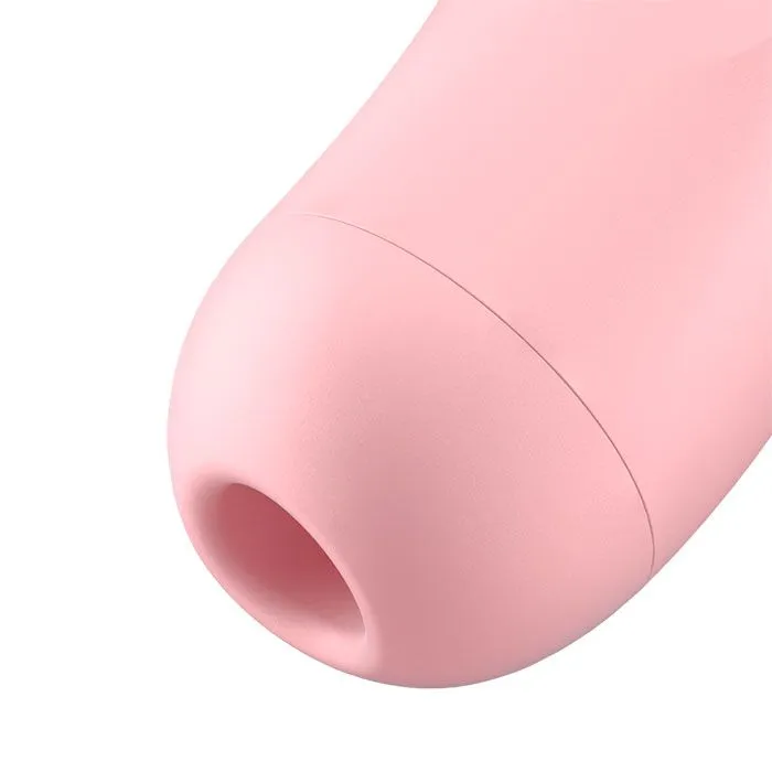 вакуум-волновой бесконтактный стимулятор клитора satisfyer curvy 2+, светло-розовый в Сочи