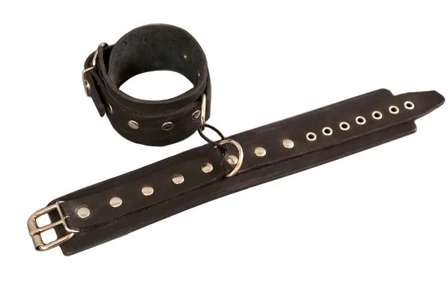 наручники декоративные подиум узкие без подкладки, черные в Сочи