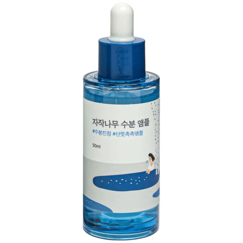 round lab birch juice moisturizing ampoule, липосомальная ампула для интенсивного увлажнения 50 мл в Сочи