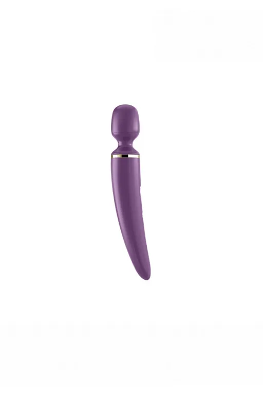 универсальный вибромассажер satisfyer wand-er woman (purple/gold) в Сочи