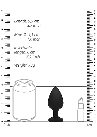 анальная пробка extra large diamond heart butt plug в Сочи