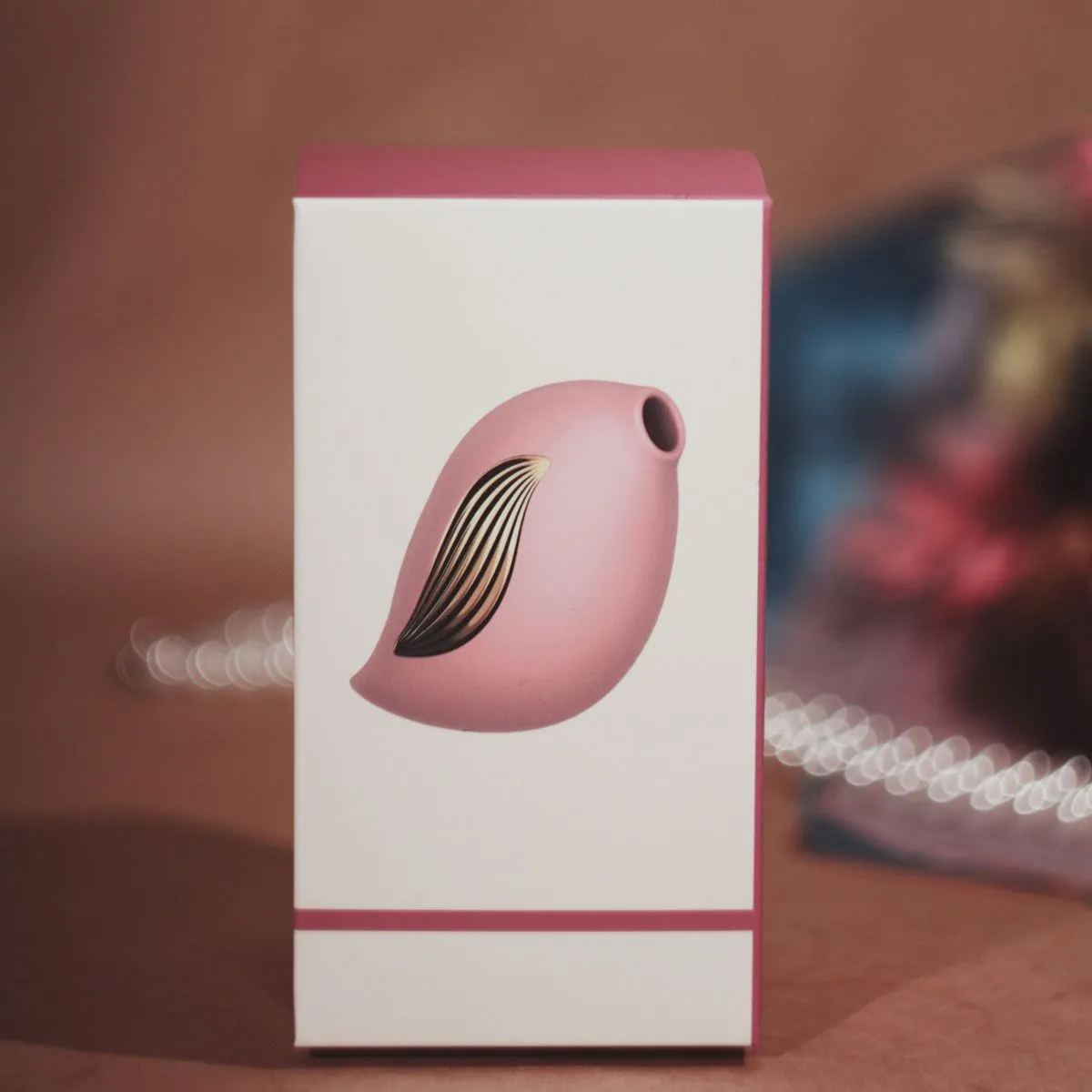 вибромассажер птичка с функцией всасывания, розовый в Сочи