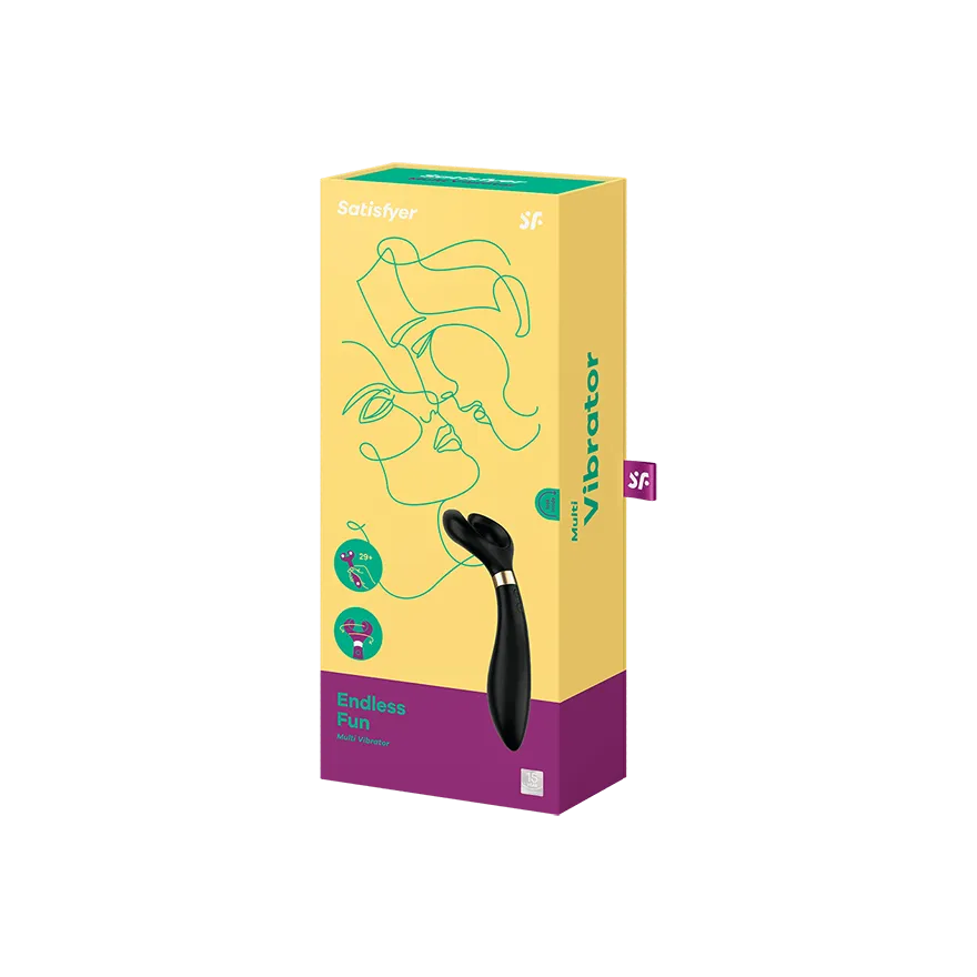 cтимулятор satisfyer endless fun, черный в Сочи
