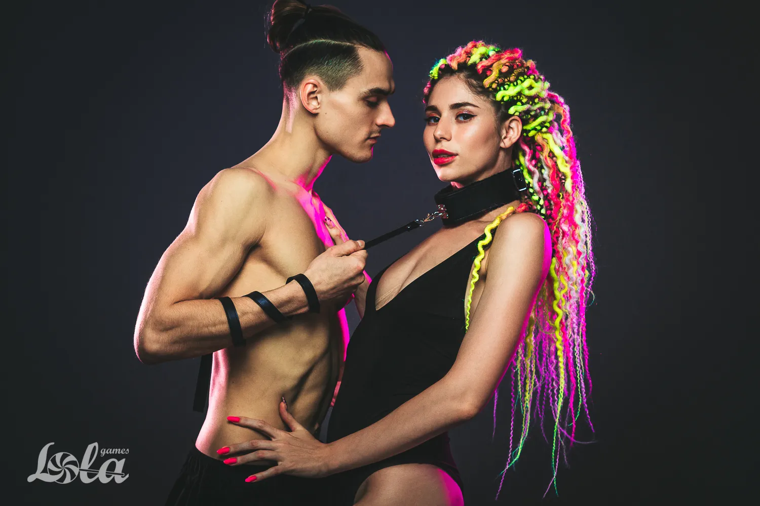 ошейник party hard circus black 1085-01lola в Сочи