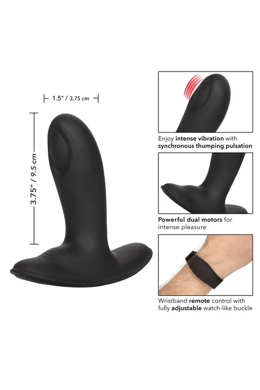 анальный стимулятор pulsing probe с функией "пульсирующее воздействие" и управлением с браслета в Сочи