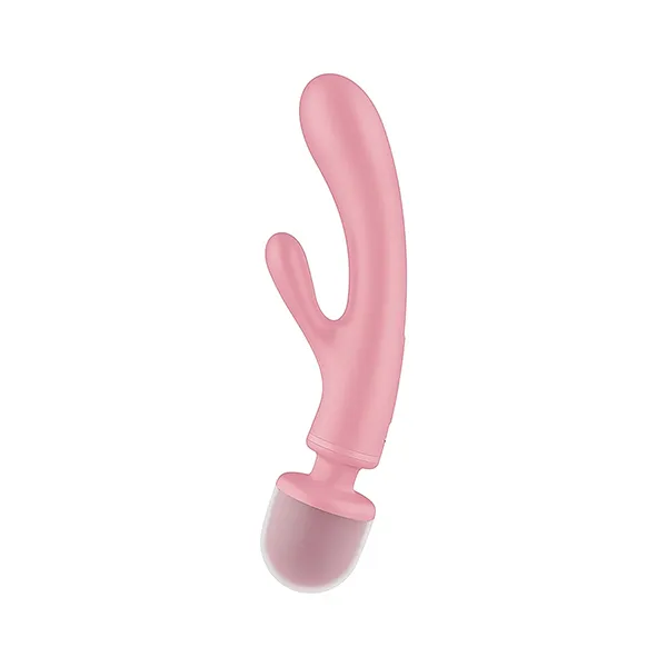 универсальный массажер ванд-кролик satisfyer triple lover, розовый в Сочи