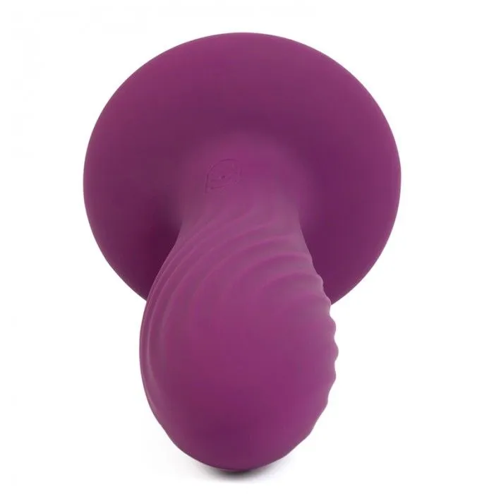 анальная пробка ребристая svakom bella, фиолетовая в Сочи