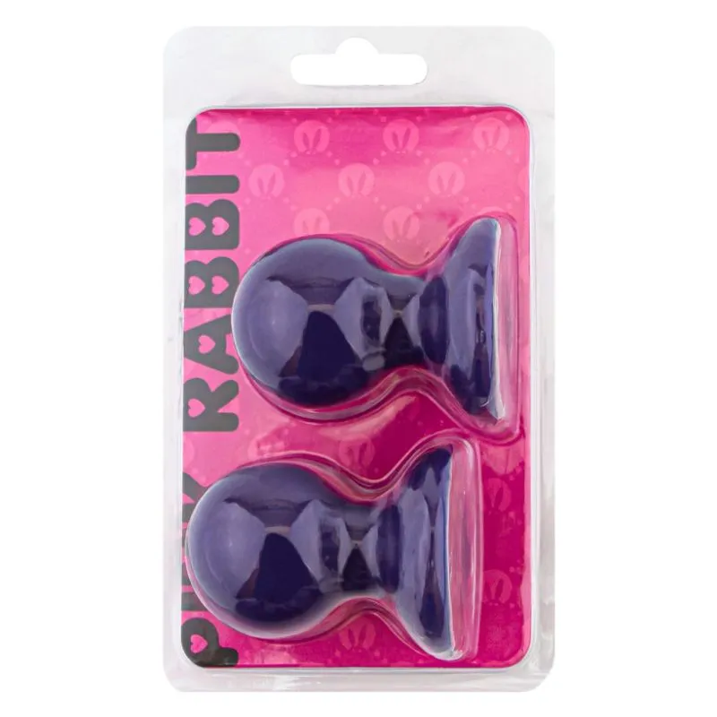 помпы на соски pinkrabbit toyz, фиолетовые в Сочи