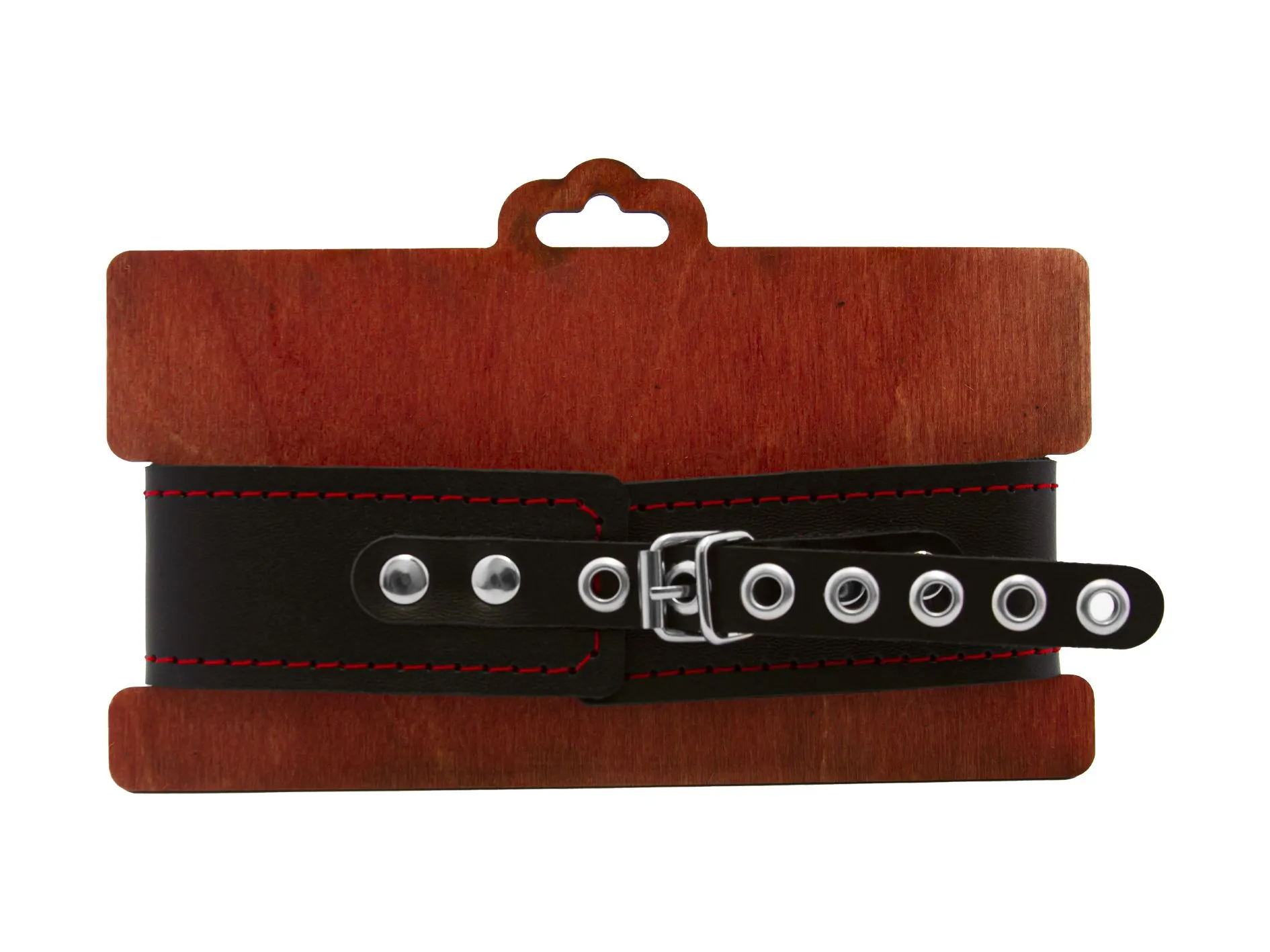 ошейник pinkrabbit двухслойный, с красной строчкой в Сочи