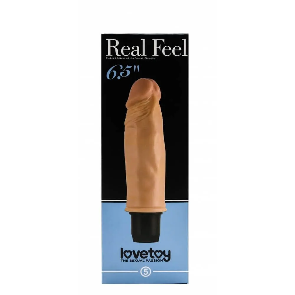 вибратор lovetoy real feel 6.5, телесный в Сочи