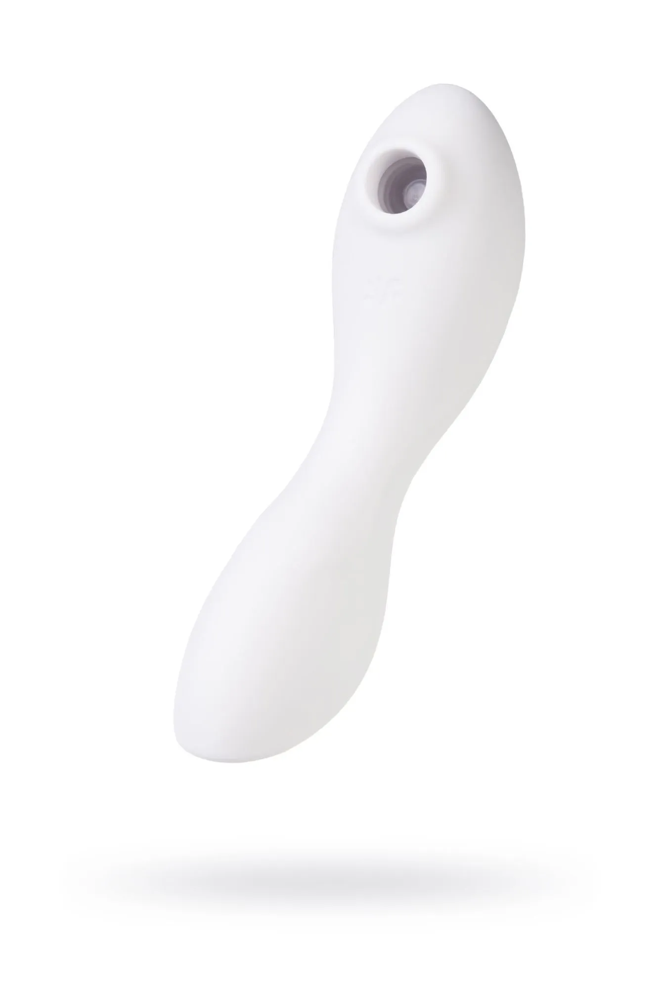 вакуумный стимулятор клитора satisfyer curvy trinity 5+, белый в Сочи